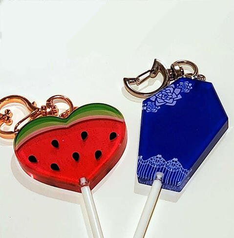 lollipop keychains
